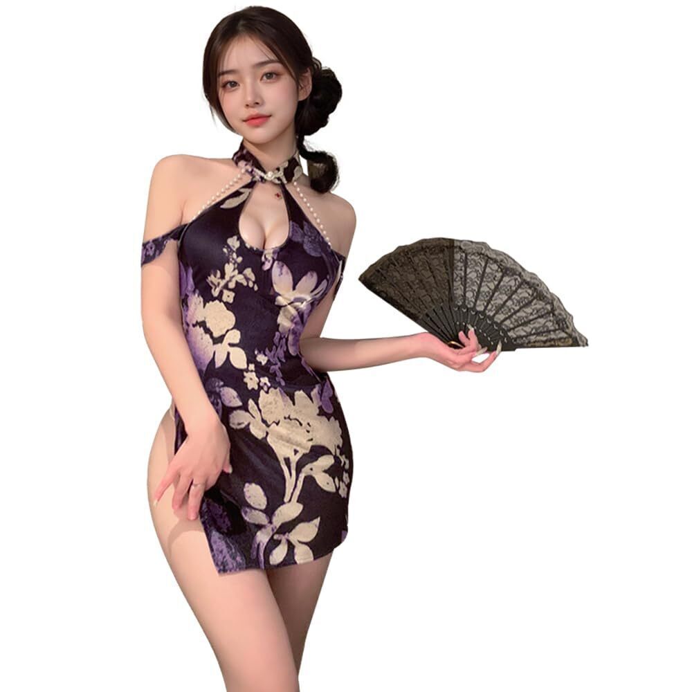 8249 sexy cheongsam dress Lingerie outfit Costume chinese Style Roleplay
